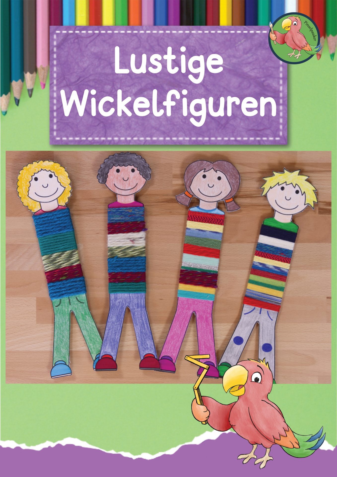 Lustige Wickelfiguren