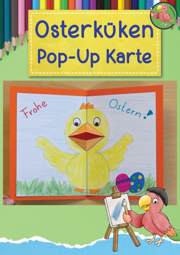 Osterküken Pop-up Karte