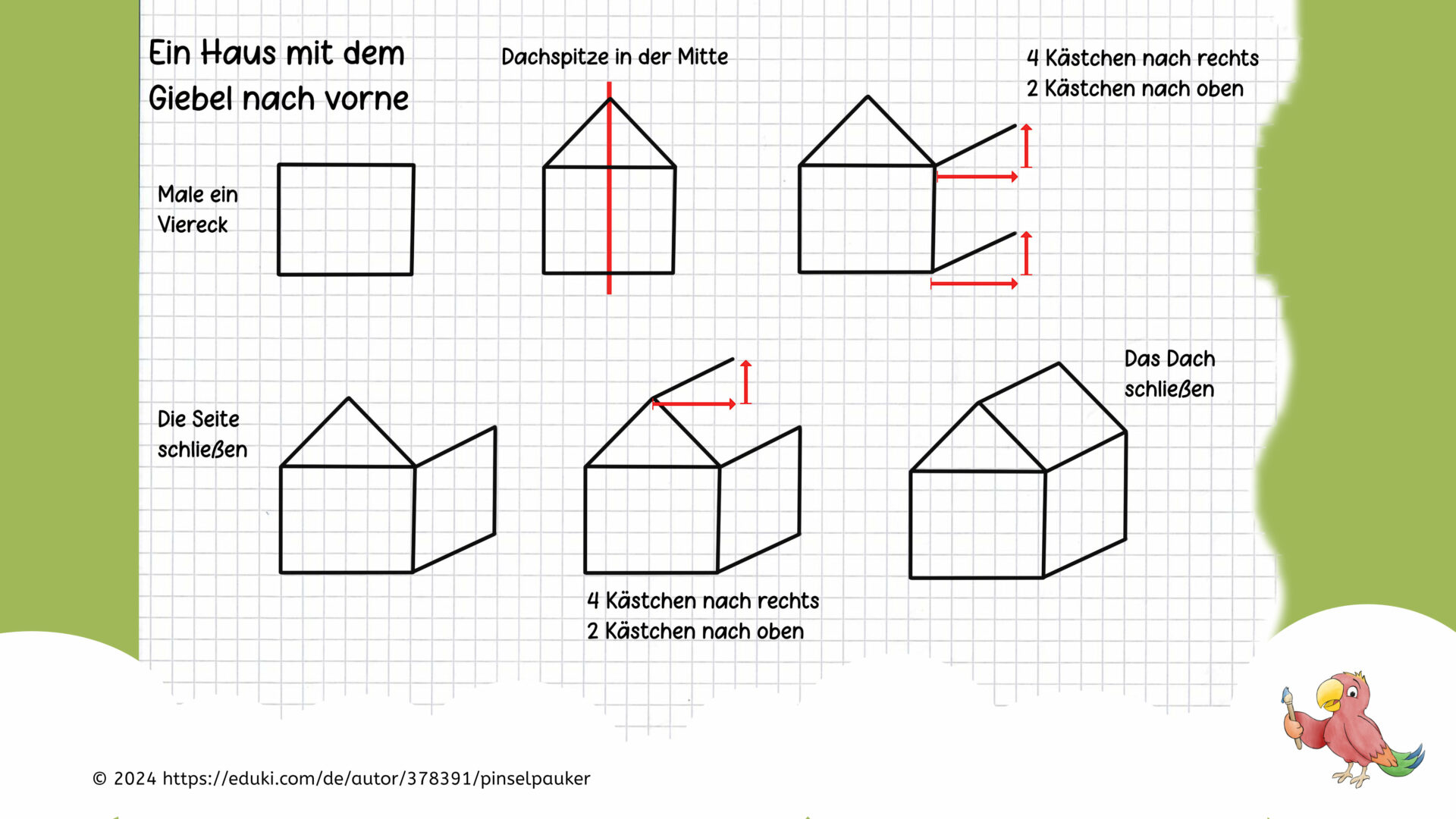 Zeichne ein Bild in der Vogelperspektive – Bild 3