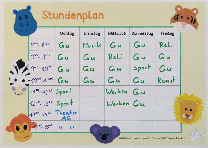 Stundenplan