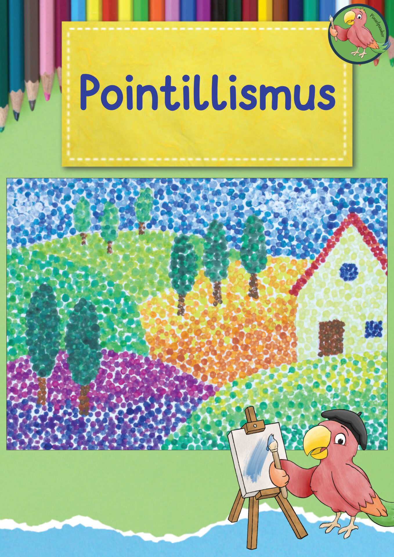 Anleitung Pointillismus