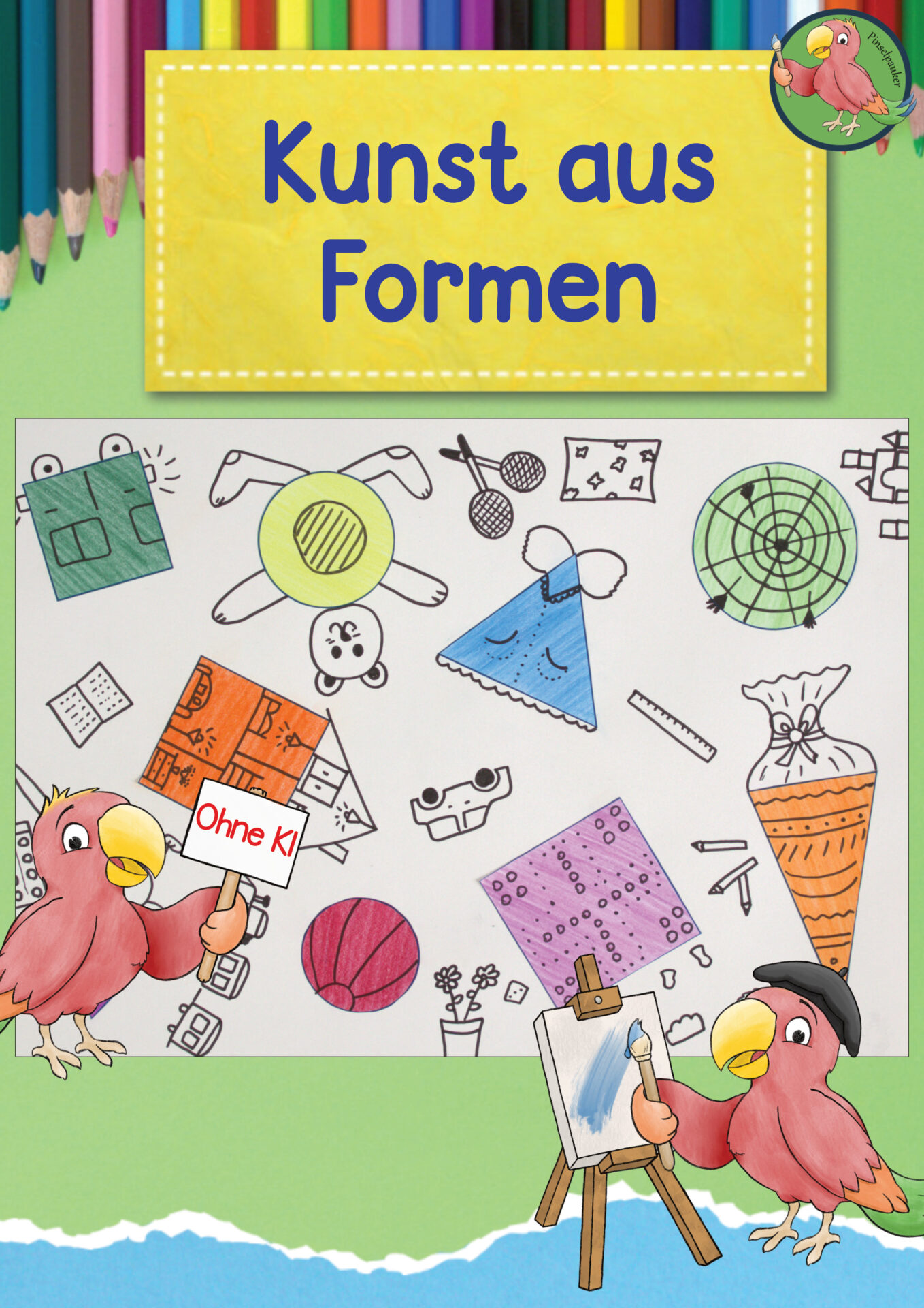 Anleitung Kunst aus Formen