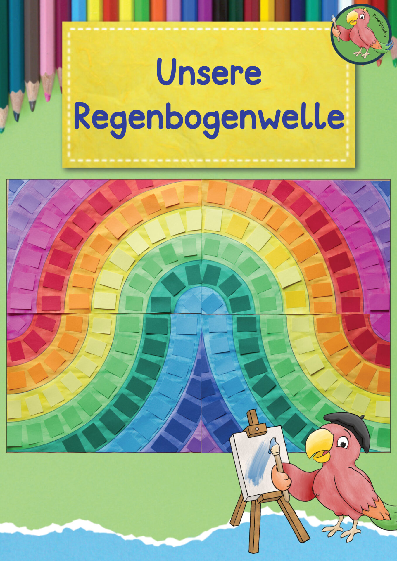 Anleitung Regenbogenwelle