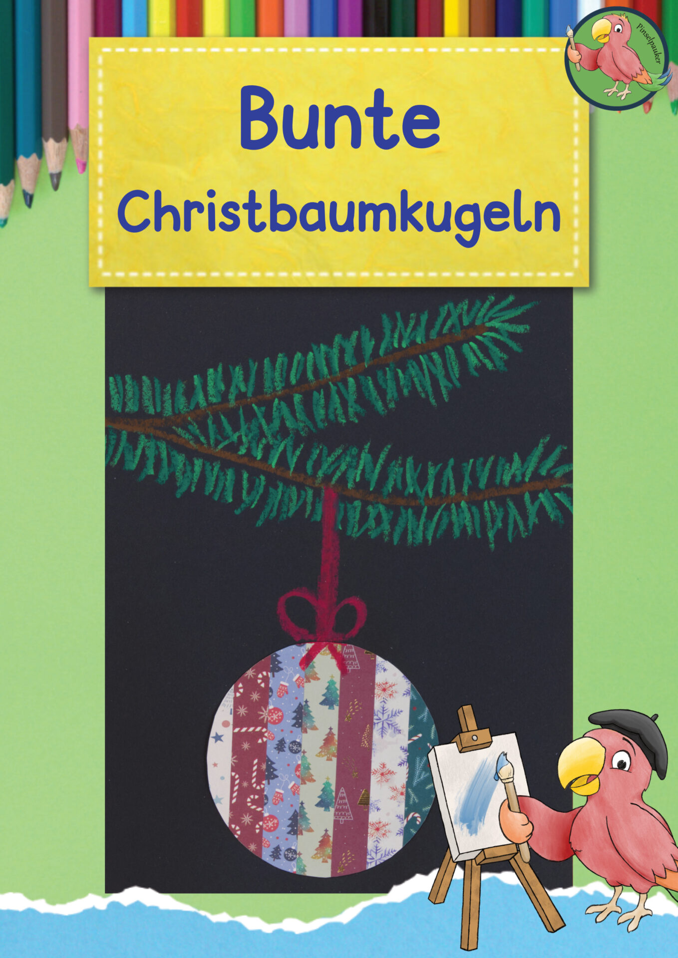 Anleitung Christbaumkugel