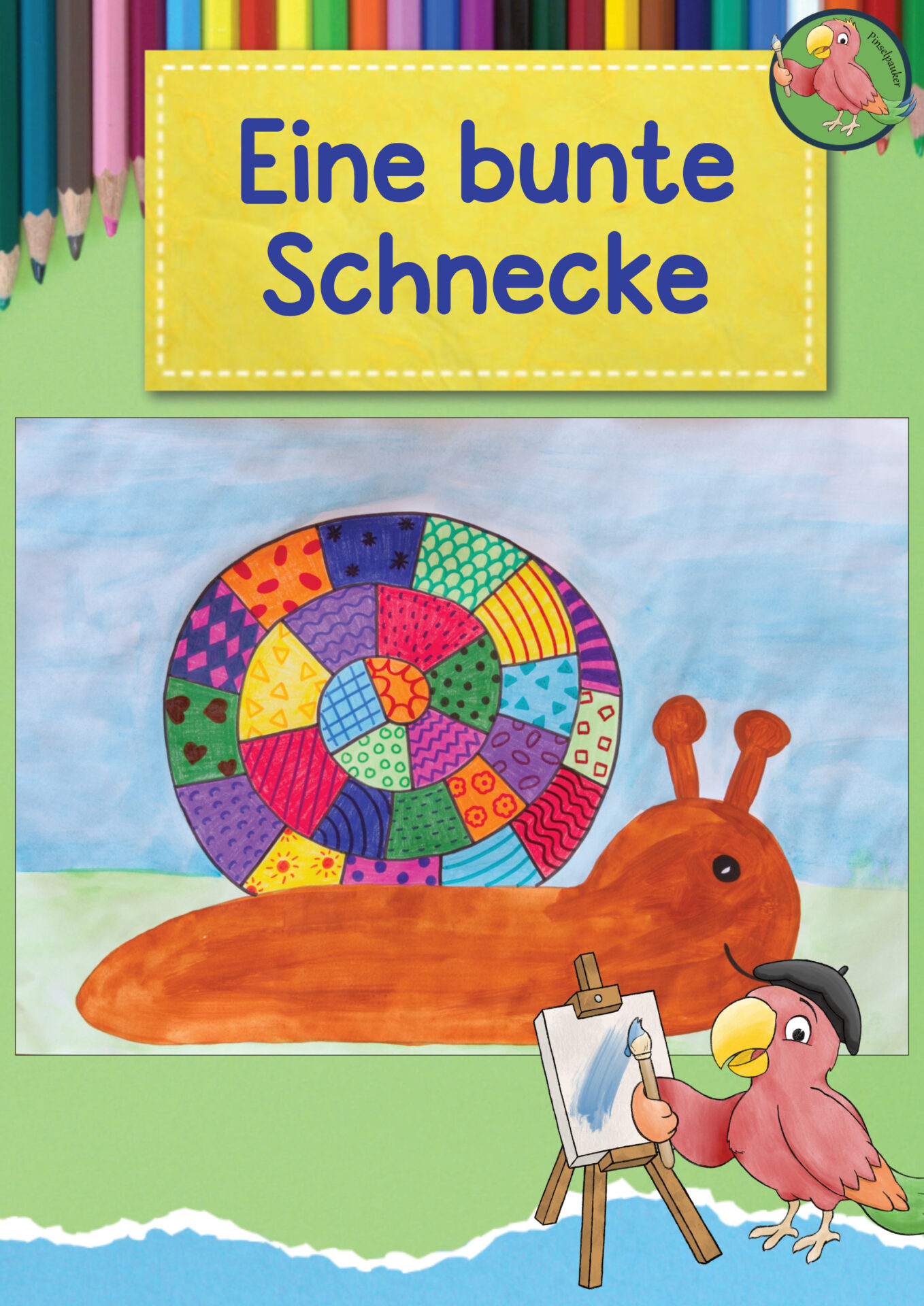 Anleitung Bunte Schnecke