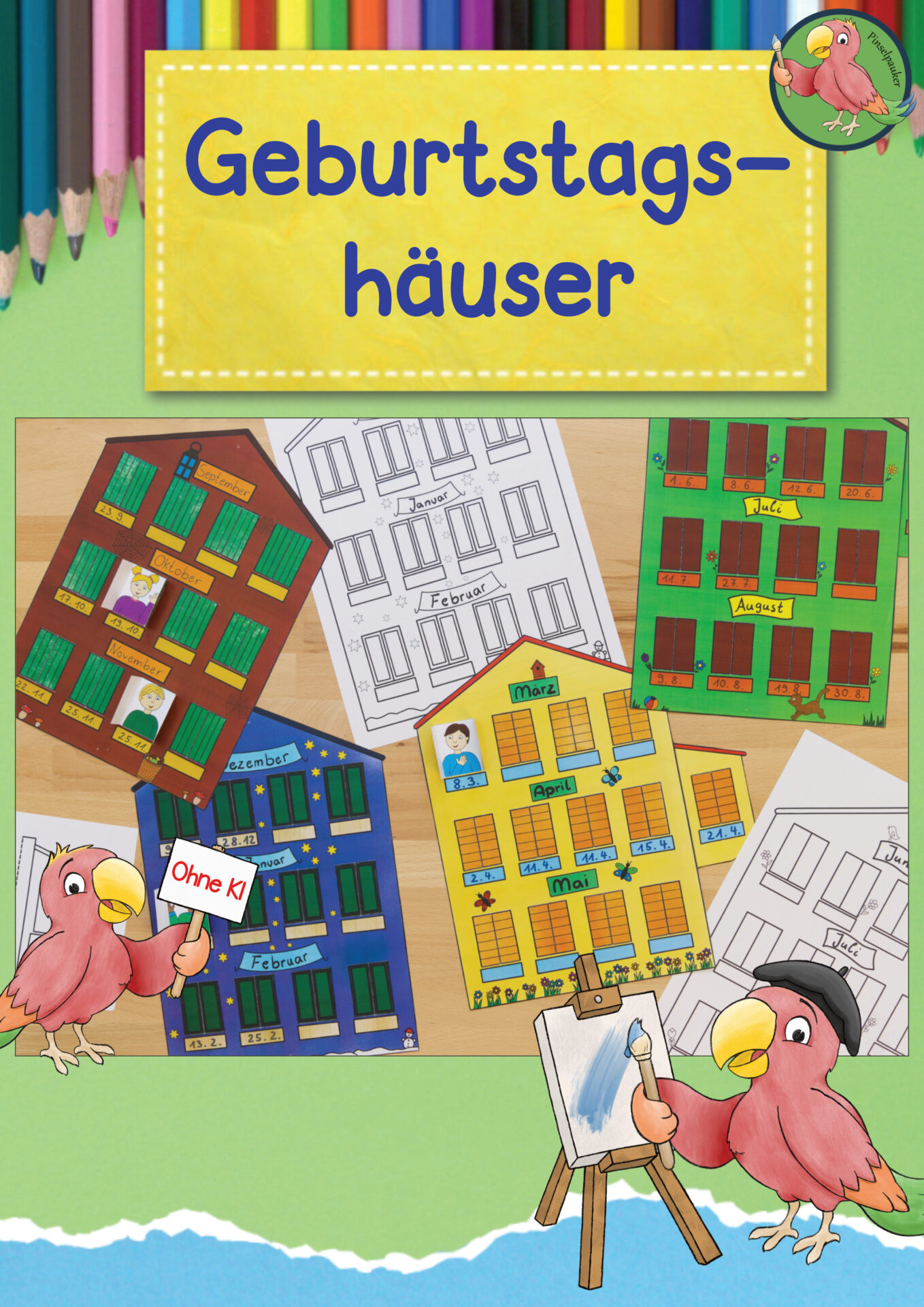 Anleitung Geburtstagshäuser