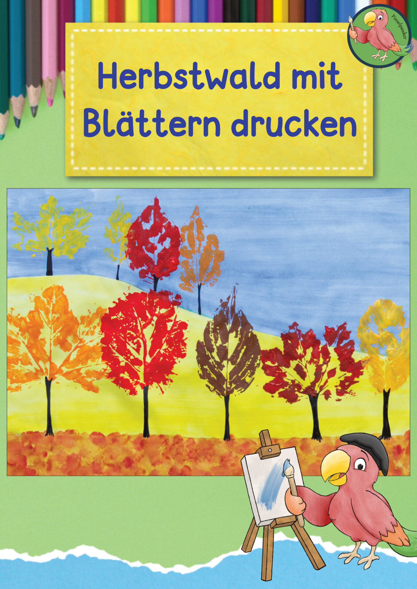 Anleitung Herbstbäume